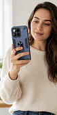 Carcasa Para Xiaomi 17T 5g Anti Golpes Anillo Azul - Miniatura 3