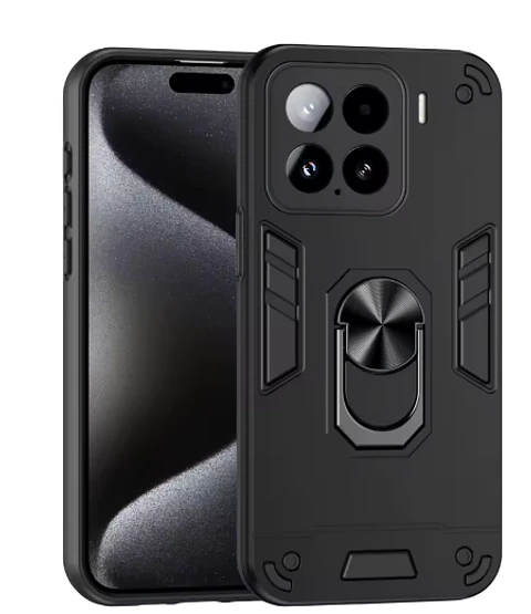 Carcasa Para Xiaomi 17T Pro 5g Anti Golpes Anillo Negro