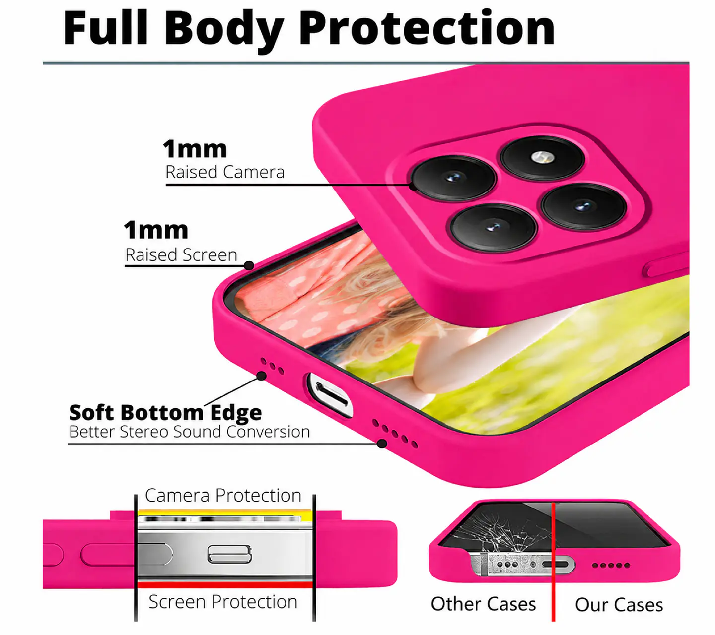Carcasa Funda Para Xiaomi 17T Pro 5g Silicona Color 4