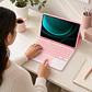 Funda Con Teclado Rosado Para iPad Air 11 M4 2026 Español - Miniatura 5