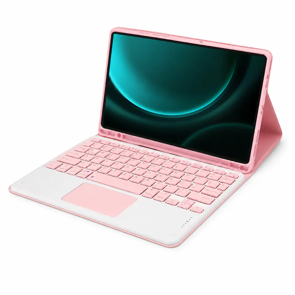Funda Con Teclado Rosado Para iPad Air 6 11 2024 M2 Español 2