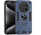 Carcasa Para Honor Magic8 Lite Anti Golpes Anillo Azul - Miniatura 1
