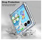 Carcasa Para Samsung Z Flip 8 Transparente Con Bisagra - Miniatura 2