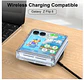 Carcasa Para Samsung Z Flip 8 Transparente Con Bisagra - Miniatura 5