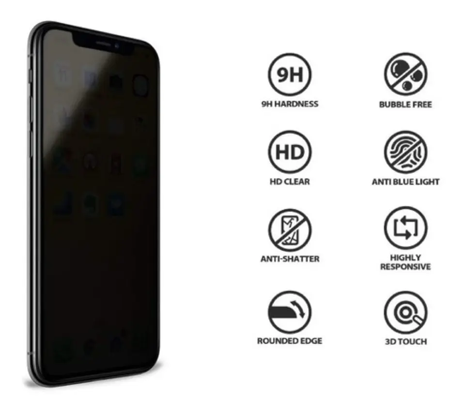 Lámina Mica Para Samsung A37 A57 5g Privacidad Anti-espía 3