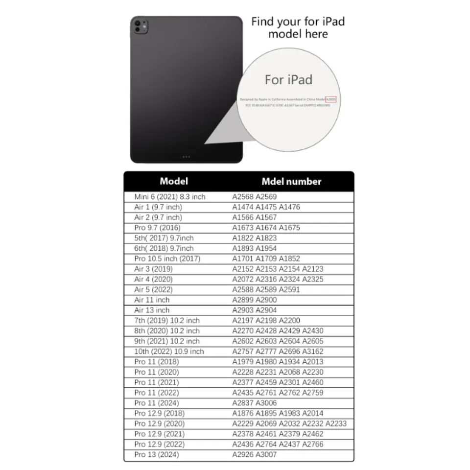 Carcasa Smartcover Protectora Para iPad A16 11th Gene Rosado 4
