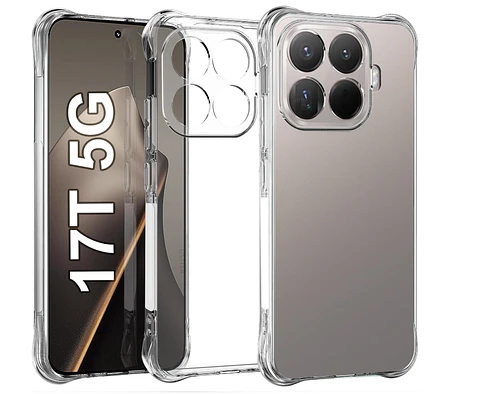 Carcasa Para Xiaomi 17T 5g Transparente Reforzada