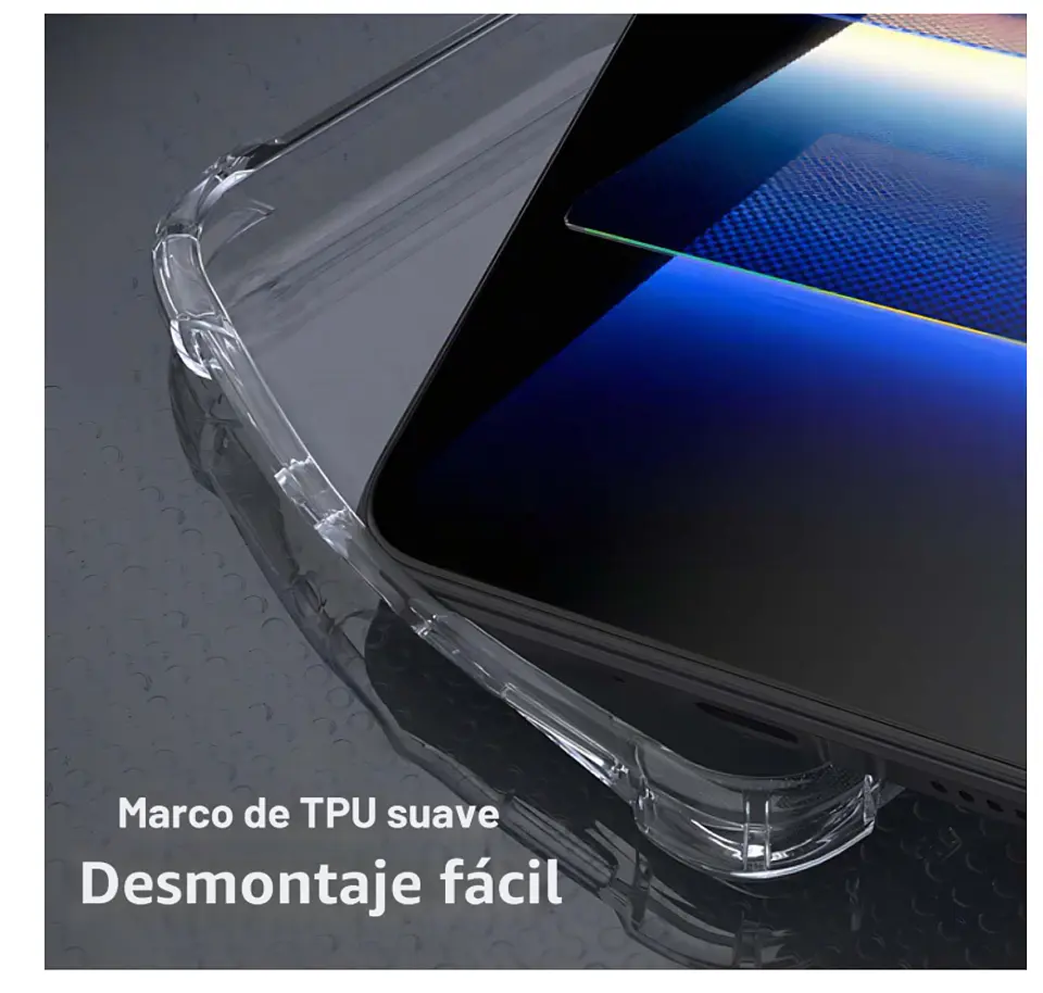 Carcasa Para Xiaomi 17T 5g Transparente Reforzada 6