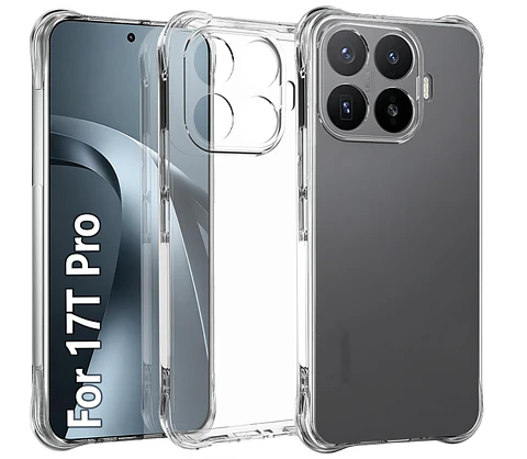 Carcasa Para Xiaomi 17T Pro 5g Transparente Reforzada