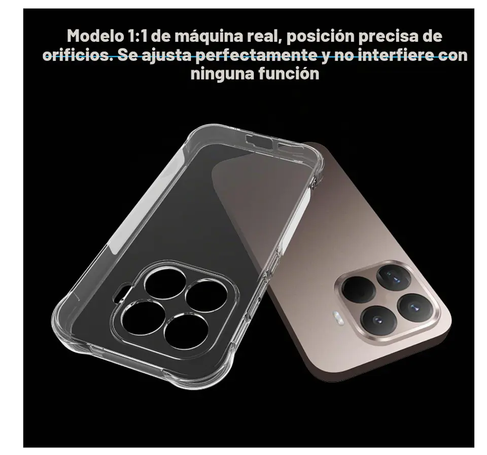 Carcasa Para Xiaomi 17T Pro 5g Transparente Reforzada 3