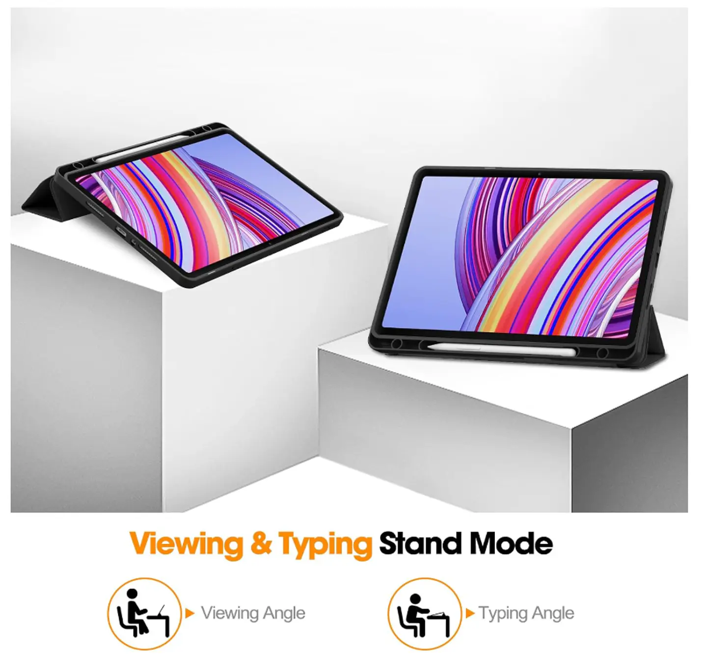 Carcasa Smart Cover Ranura Para Xiaomi Pad 2 Pro 12.1 2025 4