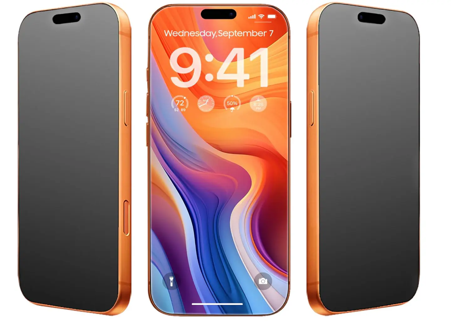Lámina Mica Privacidad 3d Anti-espía Para iPhone 18 Pro Max 5