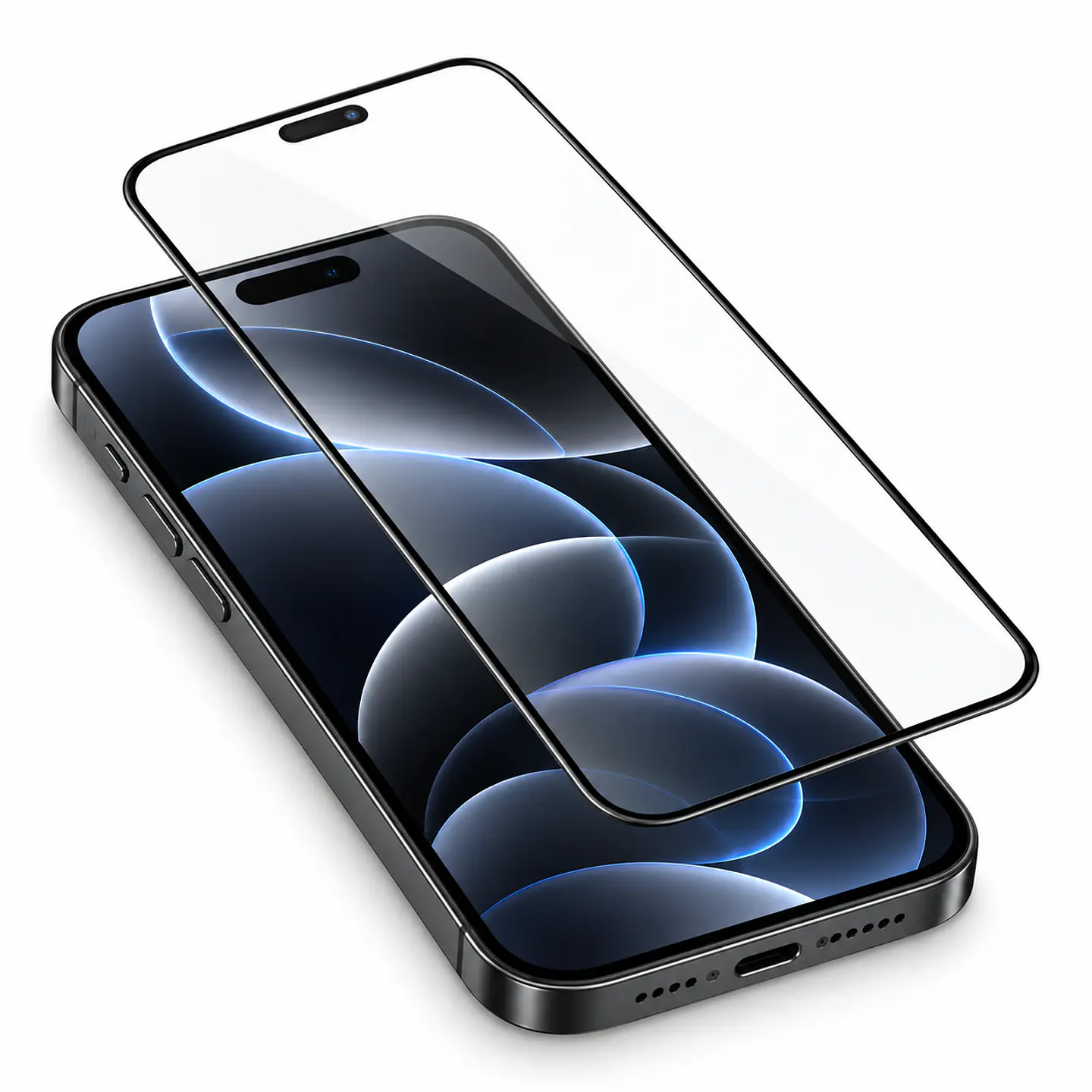 Mica Lámina Vidrio Templado Completa Para iPhone 18 Pro 1