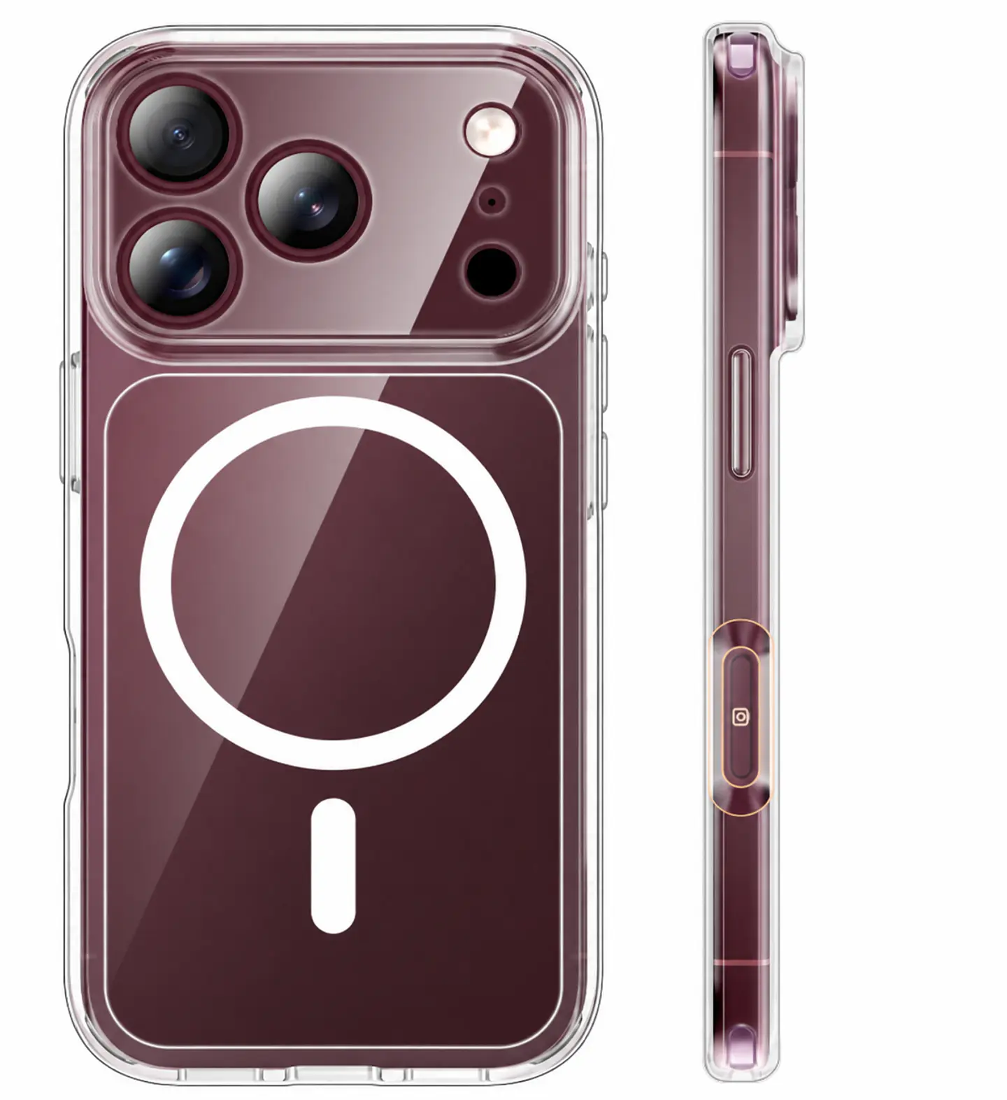 Carcasa Para iPhone 18 Pro Transparente MagSafe 7