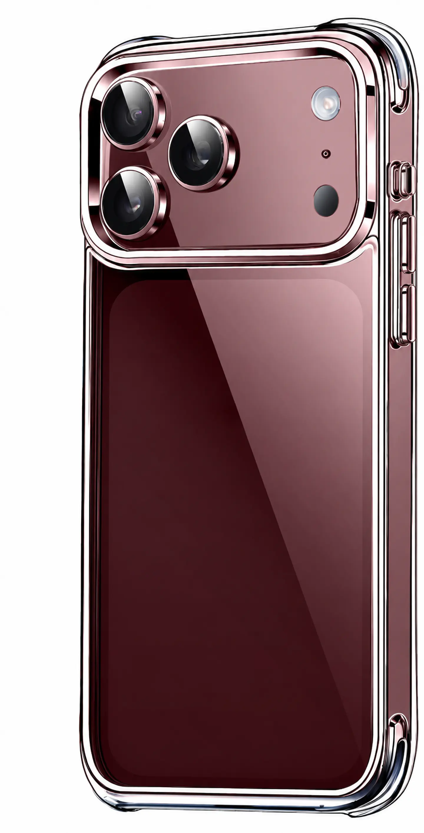 Carcasa Para iPhone 18 Pro Max Transparente Reforzada 1