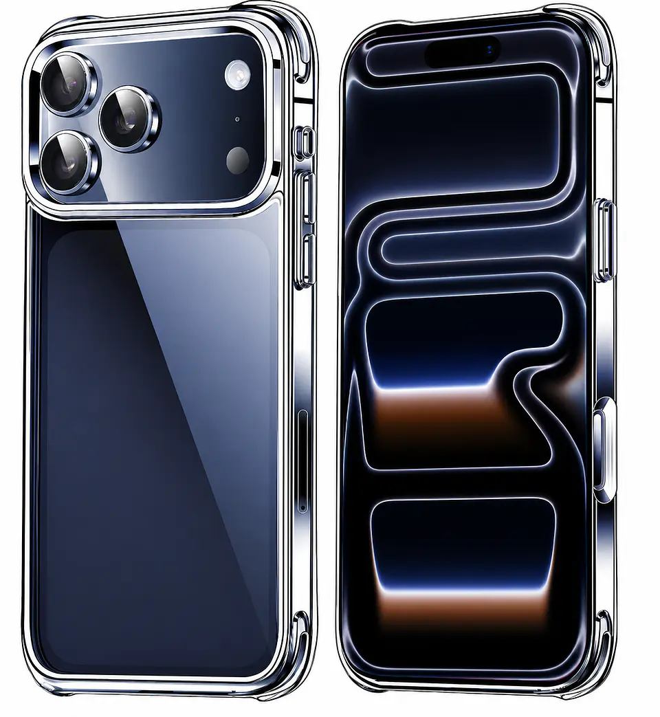 Carcasa Para iPhone 18 Pro Max Transparente Reforzada 5