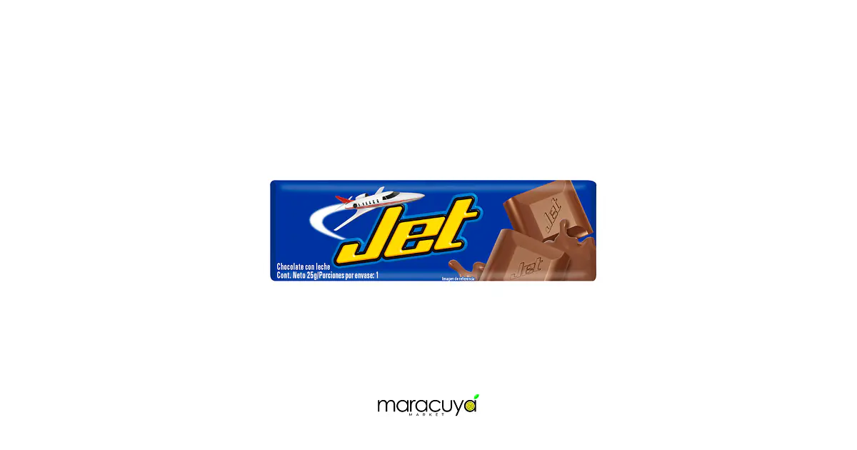 Jet Chocolate con Leche 25 g