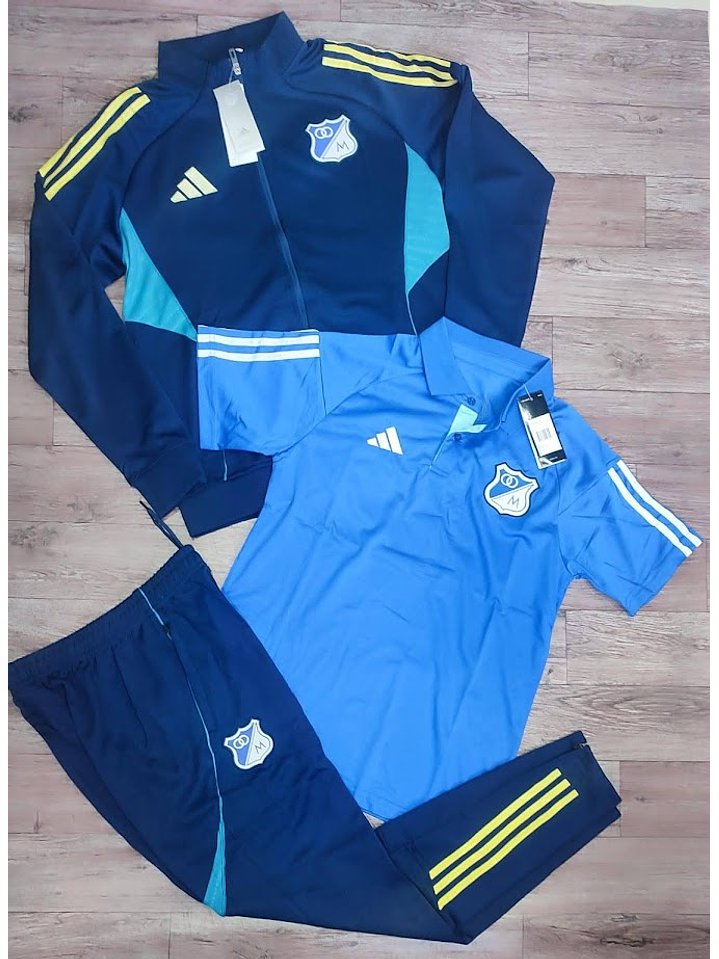 CONJUNTO DEPORTIVO MILLONARIOS 2025 3 PIEZAS  1