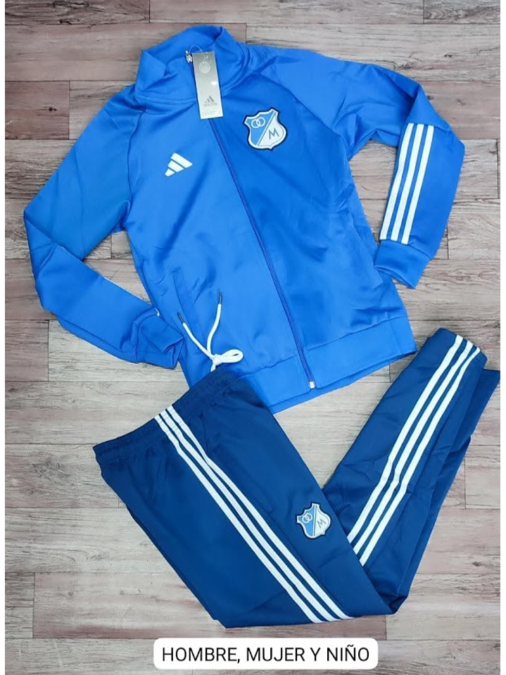 CONJUNTO DEPORTIVO MILLONARIOS 2 PIEZAS  1