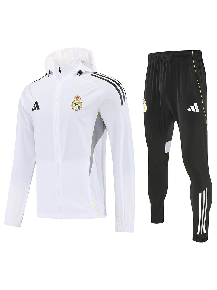 CONJUNTO REAL MADRID BL/NG SEMI IMPERMEABLE  1