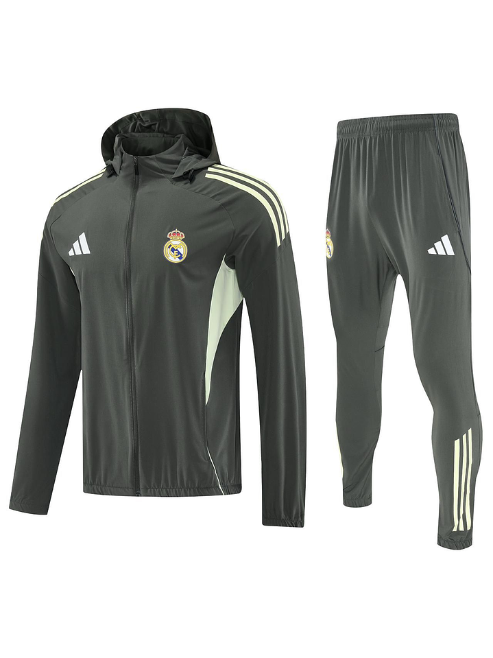 CONJUNTO REAL MADRID GR/GR SEMI IMPERMEABLE  1