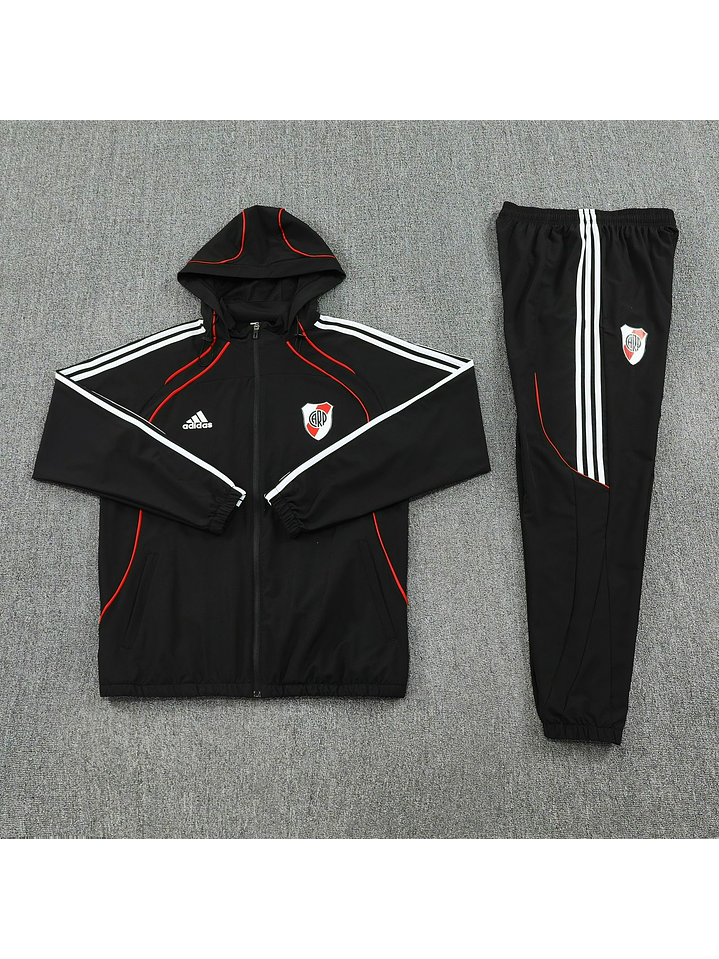 CONJUNTO RIVER PLATE NG/NG SEMI IMPERMEABLE 
 1