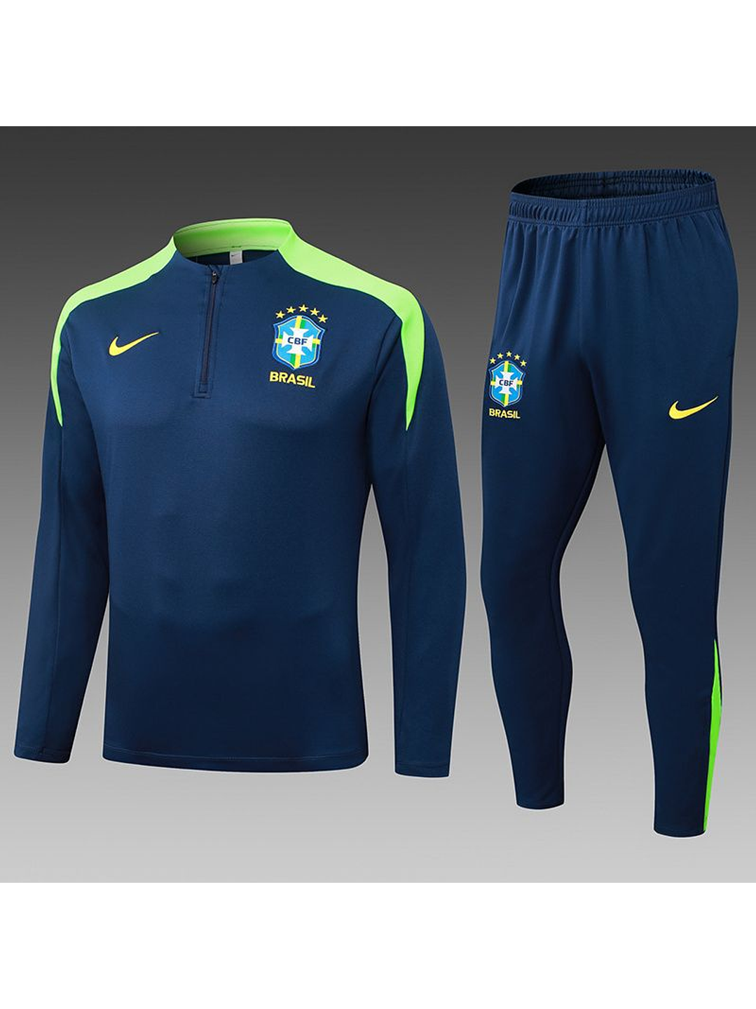 CONJUNTO DE ENTRENAMIENTO BRASIL 2026 AZ/VD 1