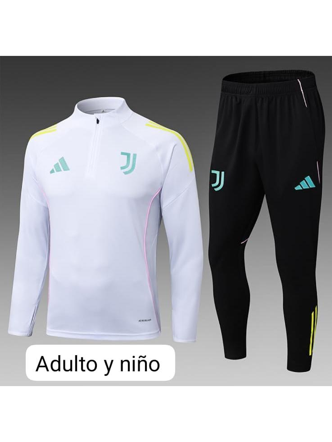 CONJUNTO ENTRENAMIENTO JUVENTUS 2026 BL/NG 1