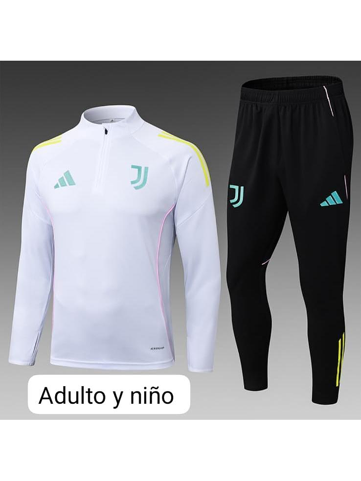 CONJUNTO ENTRENAMIENTO JUVENTUS 2026 BL/NG 1