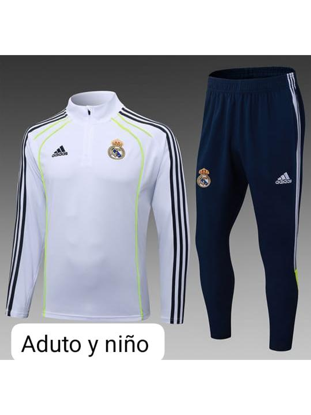 CONJUNTO DE ENTRENAMIENTO REAL MADRID 2026 BL/AZ 1