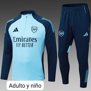 CONJUNTO DE ENTRENAMIENTO ARSENAL 2026 AZ/AZ
