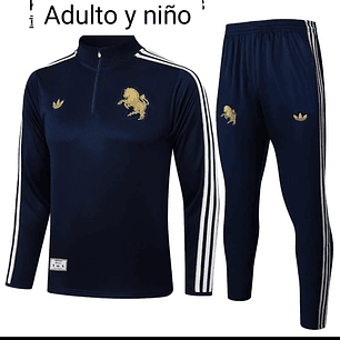 CONJUNTO DE ENTRENAMIENTO JUVENTUS 2026 AZ/BL