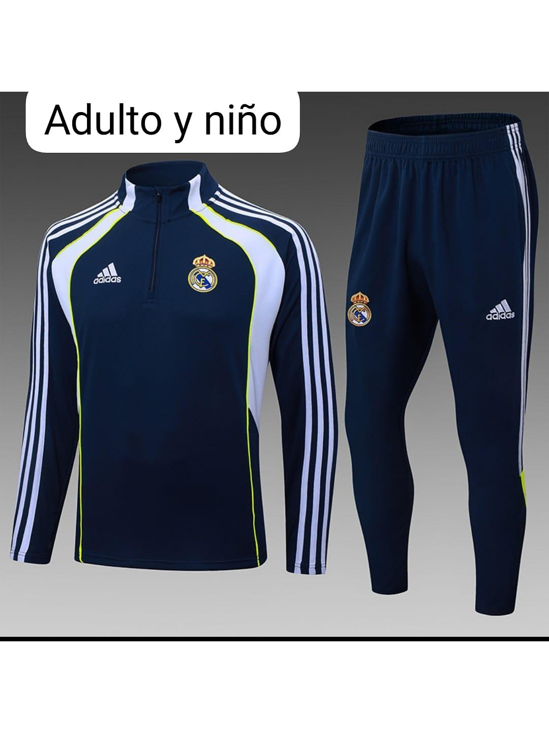 CONJUNTO DE ENTRENAMIENTO REAL MADRID 2026 AZ/BL/AM 1