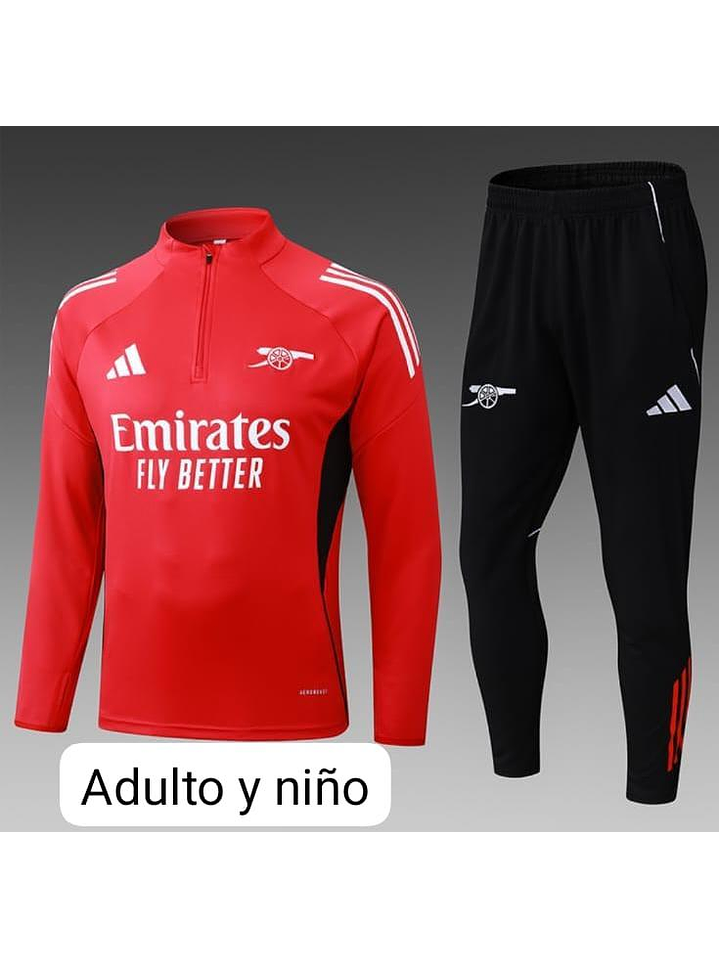 CONJUNTO DE ENTRENAMIENTO ARSENAL 2026 RJ/NE 1