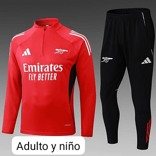 CONJUNTO DE ENTRENAMIENTO ARSENAL 2026 RJ/NE