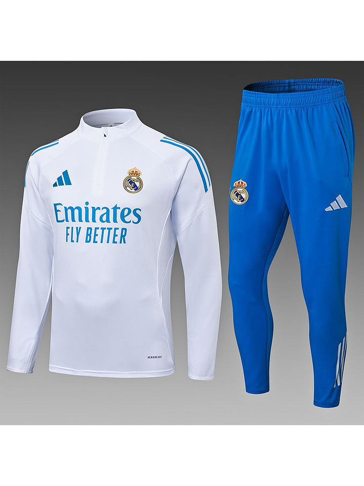 CONJUNTO DE ENTRENAMIENTO REAL MADRID 2026 BL/AZ 1