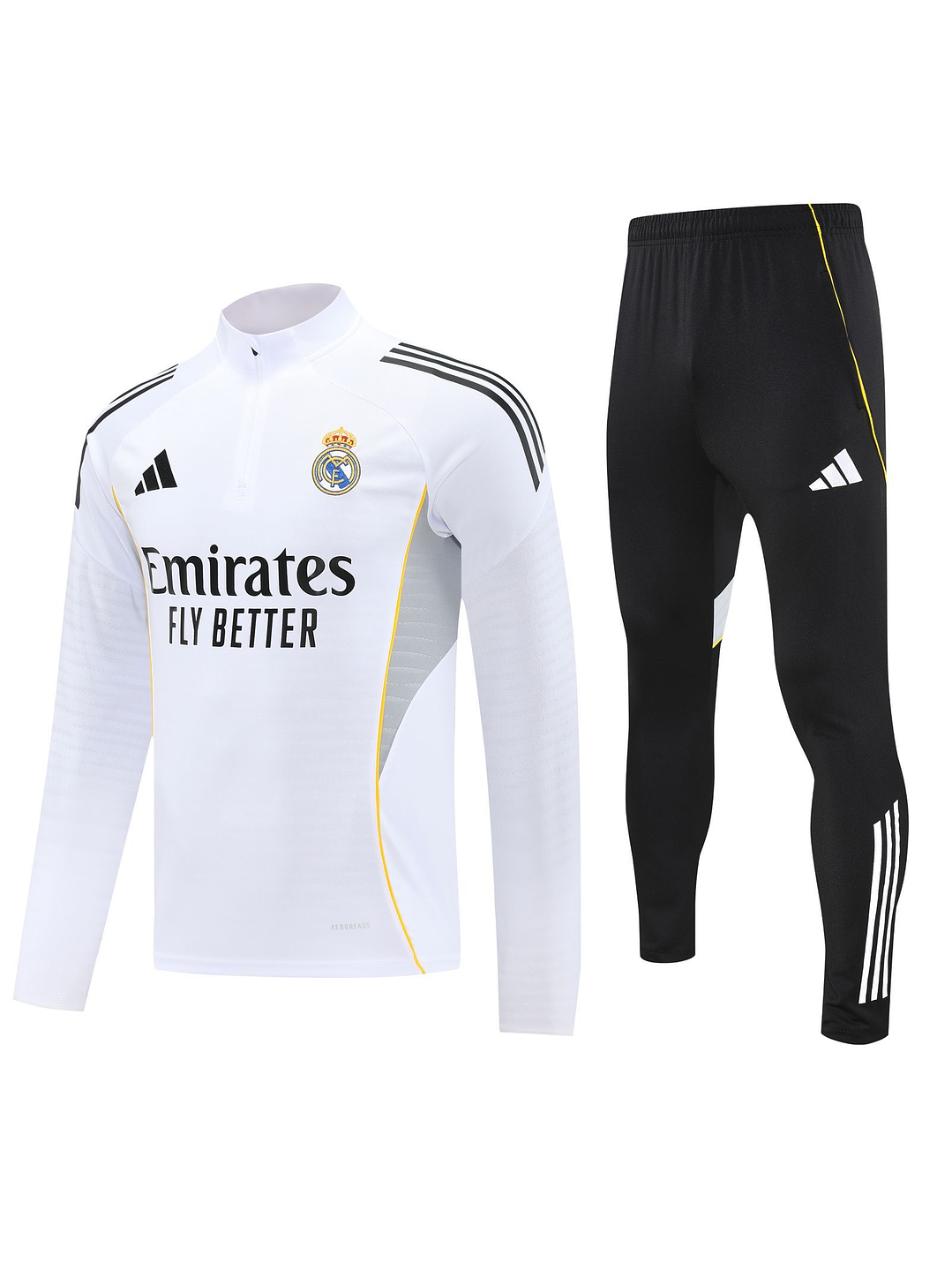 CONJUNTO DE ENTRENAMIENTO REAL MADRID BL/GR/AM 1
