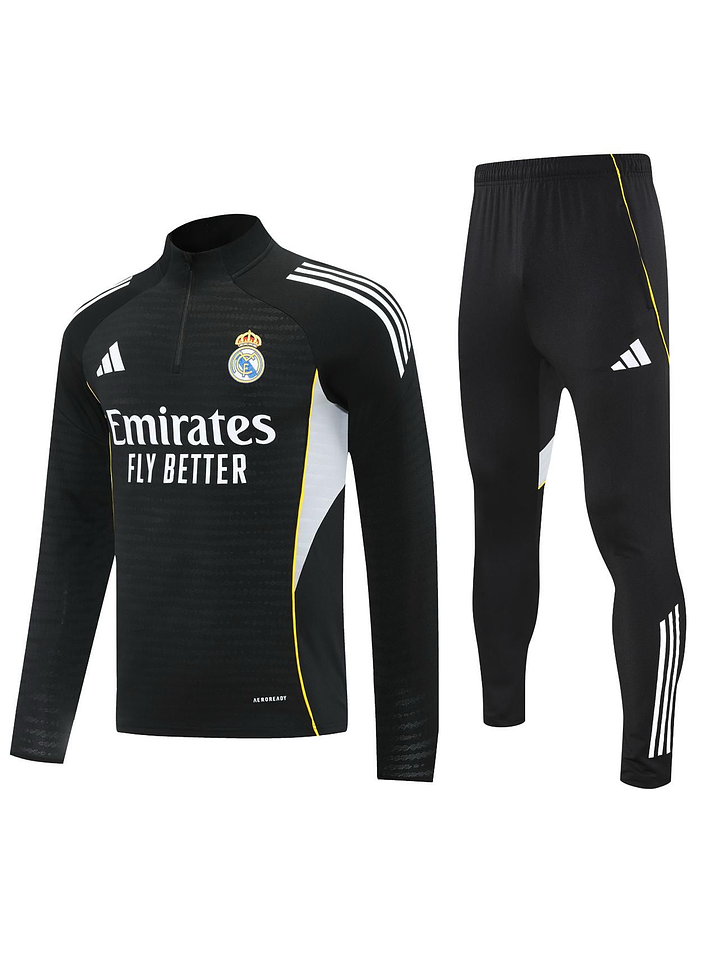 CONJUNTO DE ENTRENAMIENTO REAL MADRID 2026 NE/BL/AM 1