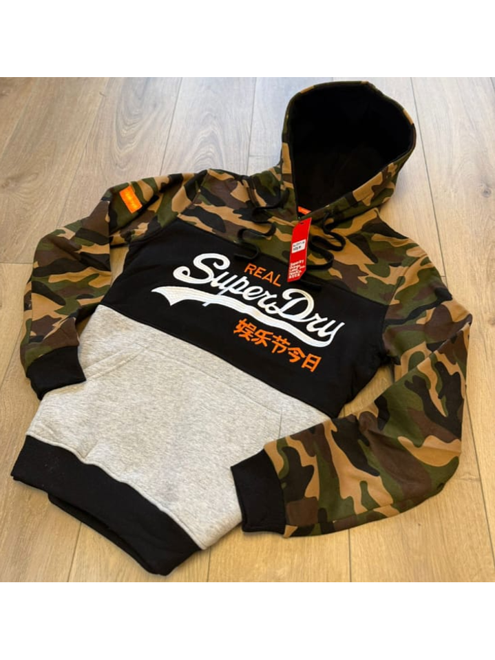 BUZO SUPER DRY CAMUFLADO-GRIS 1