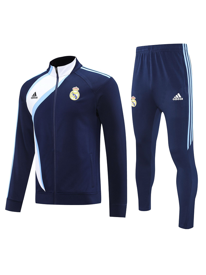 CONJUNTO DE PRESENTACION REAL MADRID 2026 AZ/AZ/BL 1