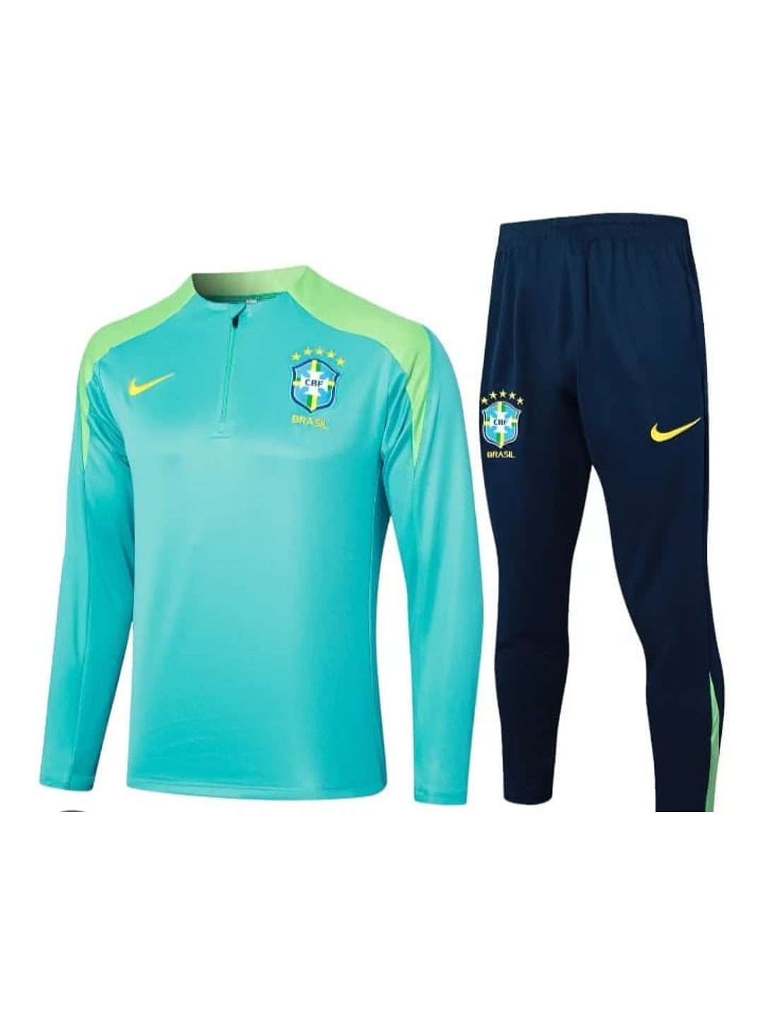 CONJUNTO DE ENTRENAMIENTO BRASIL 2025 VER/VER/AZ 1