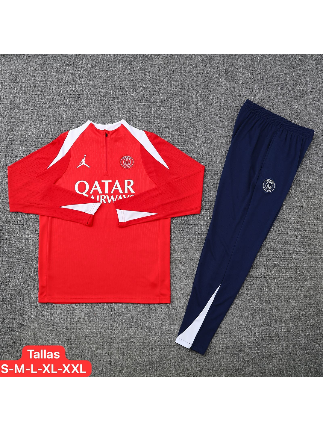 CONJUNTO DE ENTRENAMIENTO PSG 2025 RJ/AZ/BL 1