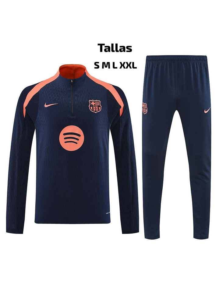 CONJUNTO DE ENTRENAMIENTO BARCELONA 2026 AZ/NJ 1