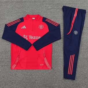 CONJUNTO DE ENTRENAMIENTO MANCHESTER UNITED 2026 RJ/AZ