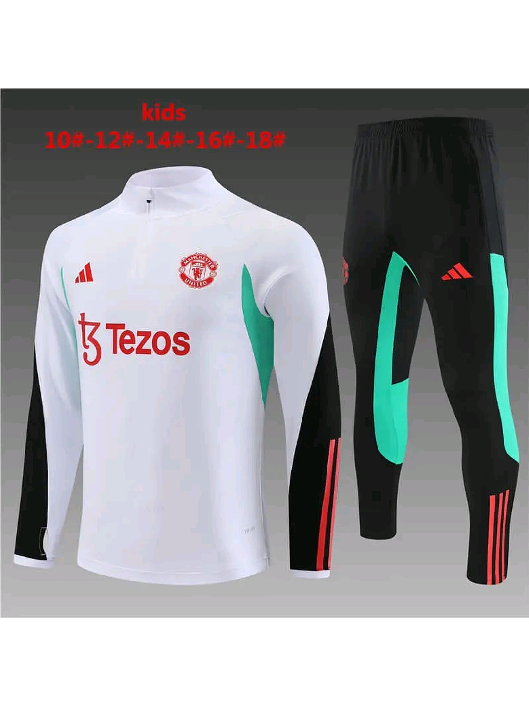 CONJUNTO DE ENTRENAMIENTO MANCHESTER UNITED 2026 BL/AZ/NE/RJ 1