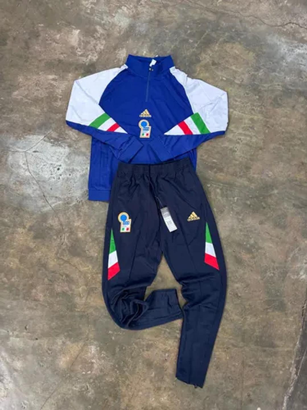 CONJUNTO DE ENTRENAMIENTO ITALIA 2026 AZ/AZ/BL 1