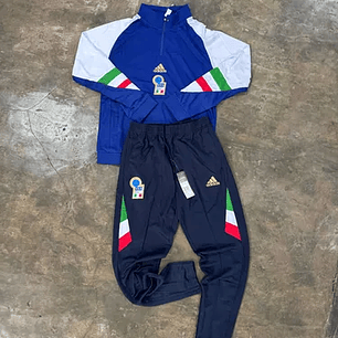 CONJUNTO DE ENTRENAMIENTO ITALIA 2026 AZ/AZ/BL
