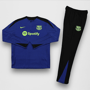 CONJUNTO DE ENTRENAMIENTO BARCELONA AZ/NE 
