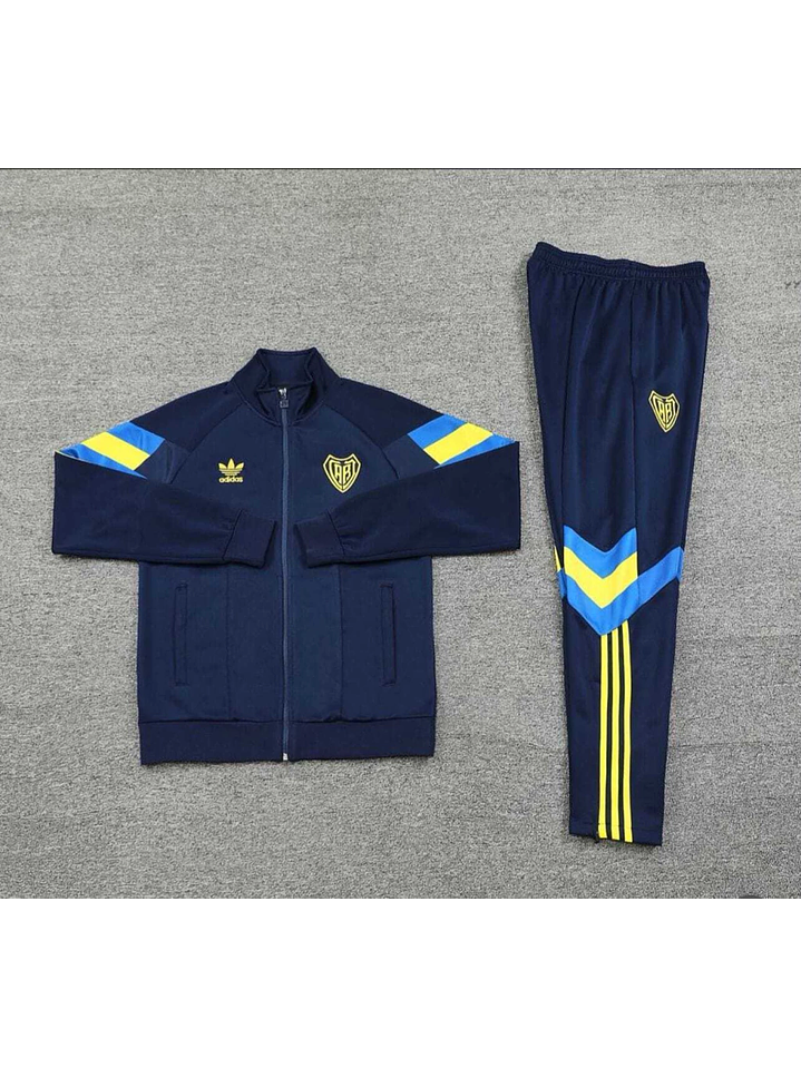 CONJUNTO DE PRESENTACION BOCA JUNIOR 2026 AZ/AM 1