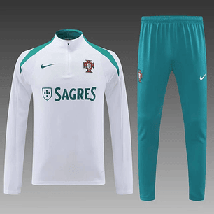 CONJUNTO DE ENTRENAMIENTO PORTUGAL 2026 AZ/BL